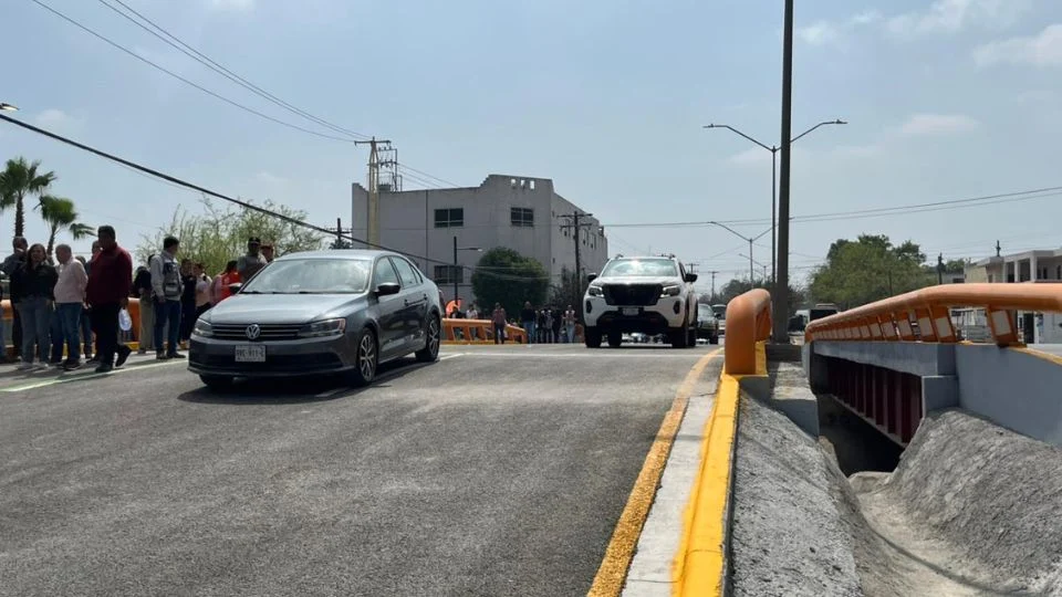 Rehabilitan puente vehicular en avenida Balcones de San Miguel, Guadalupe