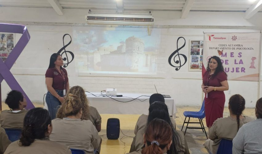 Concientiza CEDES Altamira a mujeres sobre la importancia de la equidad