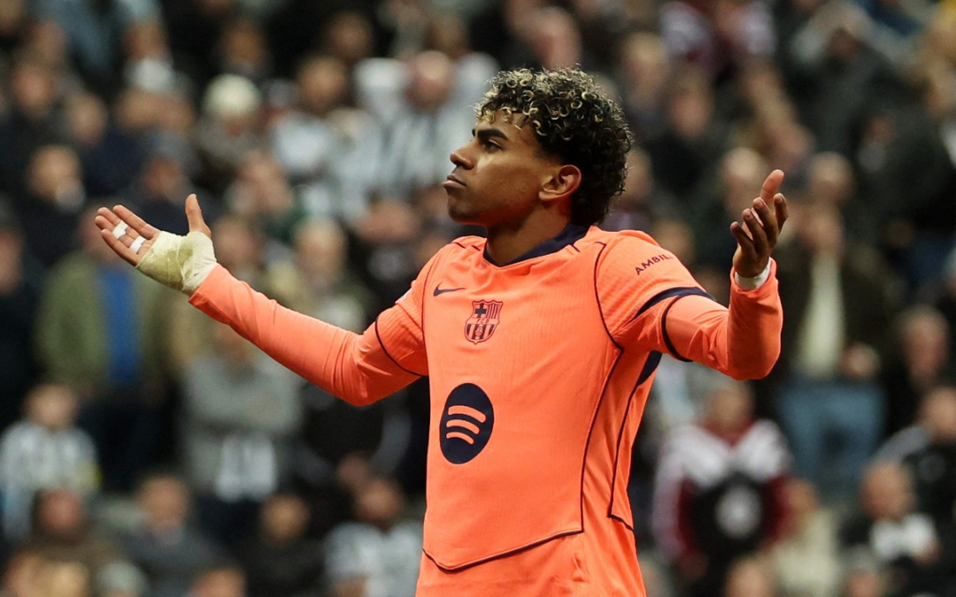 Champions League: Salva Yamal al Barsa en St. James’ Park; Colchoneros apuntan a Cuartos de Final | Resultados