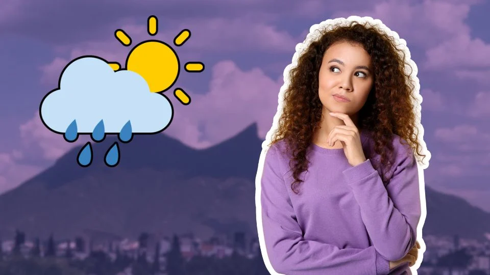 ¿Vas a la marcha del 8M? A esta hora iniciará la lluvia este domingo en Monterrey