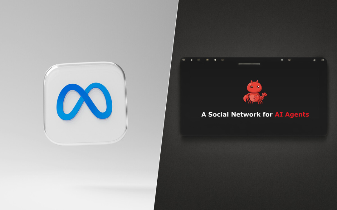 Las redes sociales nacieron para humanos: Meta acaba de comprar una pensada para agentes de IA