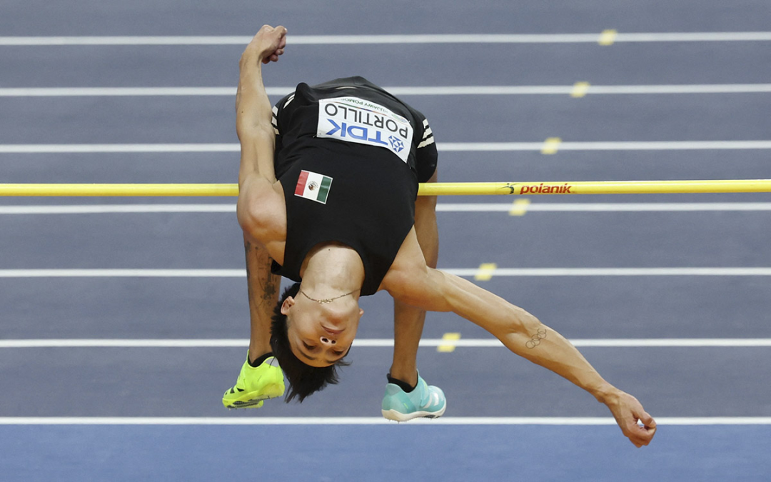 ¡Histórico! Erick Portillo gana la medalla de plata en el Mundial de Atletismo bajo techo en Polonia