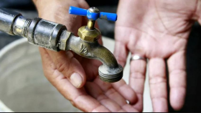 Cortes de agua: estas son las colonias que no tendrán suministro este domingo 15 de marzo