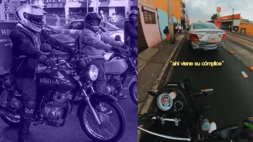 Montachoques ahora van por motociclistas, así operan en la CDMX | VIDEO