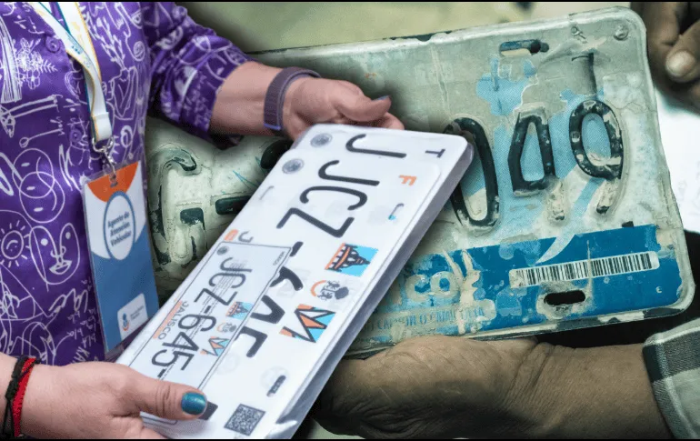 ¿Cuánto costará el cambio de placas en Jalisco al finalizar la prórroga?