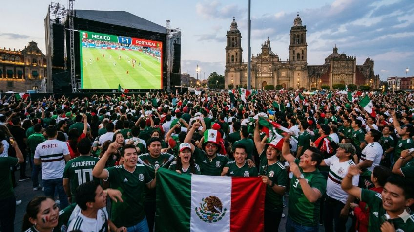 México vs Portugal: así puedes ver el partido GRATIS desde una pantalla gigante en el Zócalo