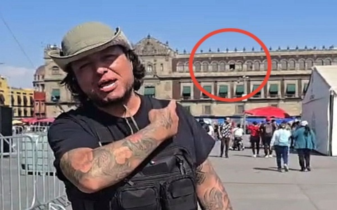 Maestro que difundió video de mujer en Palacio Nacional responde a acusación de IA
