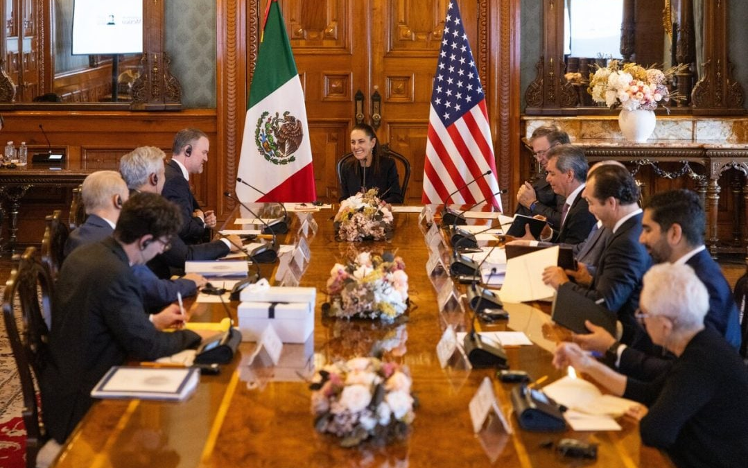 México y EU avanzan positivamente: Sheinbaum tras recibir a negociador del TMEC