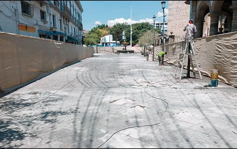 Intervienen la Plaza de los Mariachis