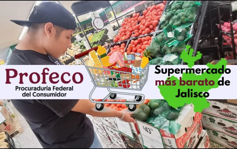 Profeco revela cuál es el supermercado más económico de Jalisco