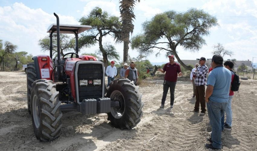 Fortalece Gobierno de Tamaulipas productividad agrícola con Central de Maquinaria