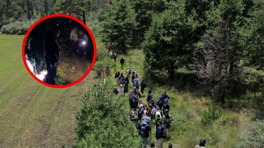 Rescatan con vida a dos hombres y una mujer que se perdieron tras escalar el Pico del Águila en el Ajusco