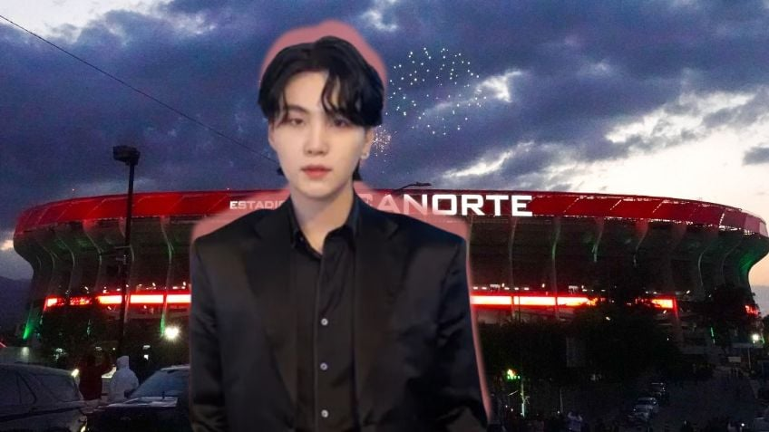 Suga abre la puerta para que conciertos de BTS en 2027 sean en el Estadio Banorte