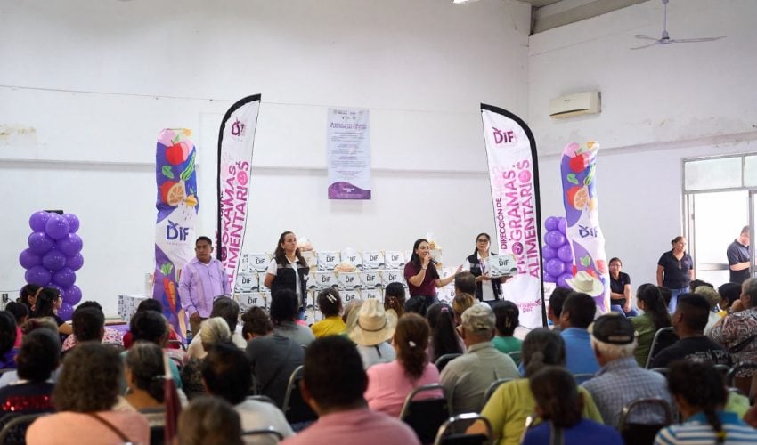 Beneficia DIF Tamaulipas a más de 63 mil personas con apoyos alimentarios