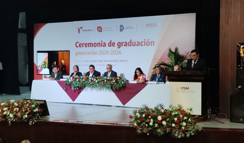 Gradúa Tecnológico de El Mante una nueva generación para el desarrollo regional