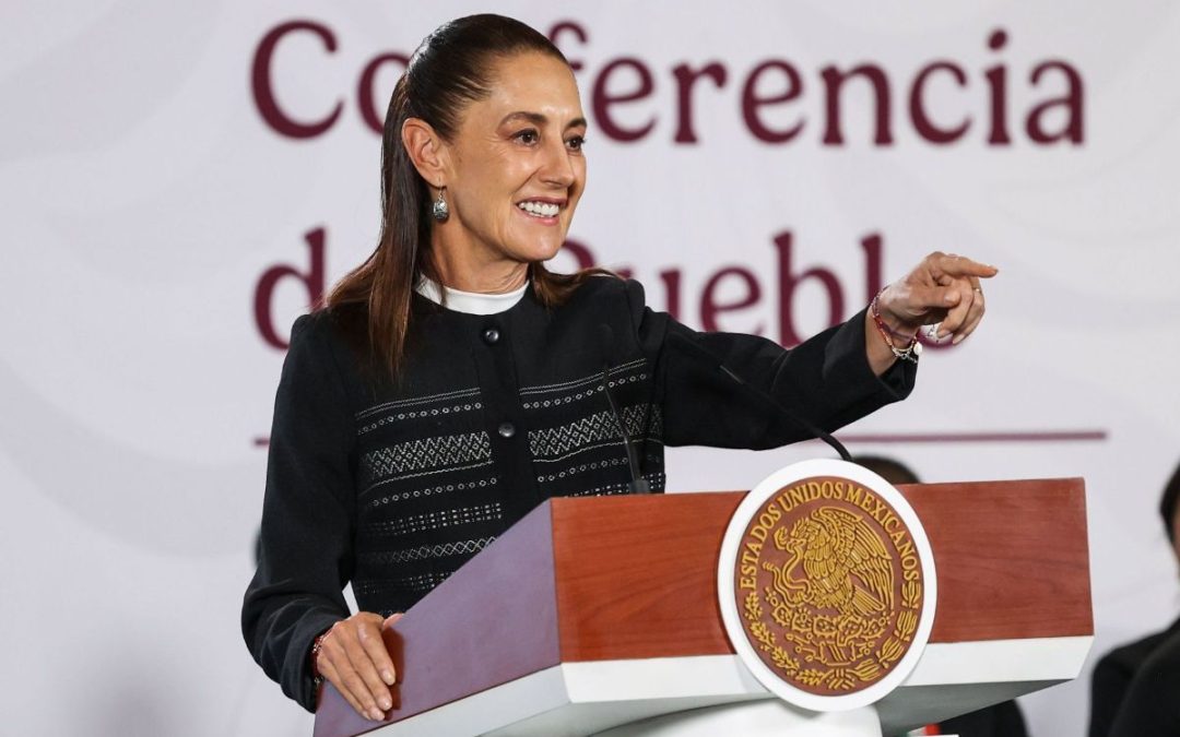 Sheinbaum anuncia envió de 58.5 toneladas de ayuda a Colombia
